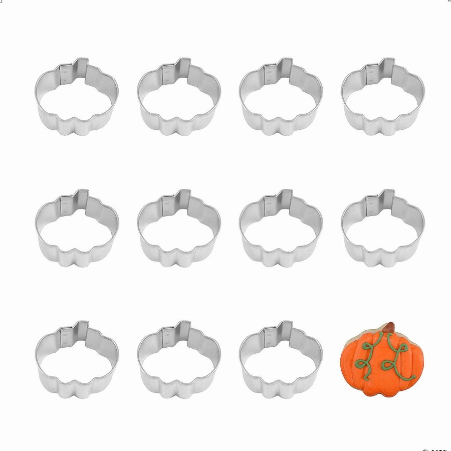 Cake Decorating Supplies * | Discount Mini Pumpkin Cookie Cutters