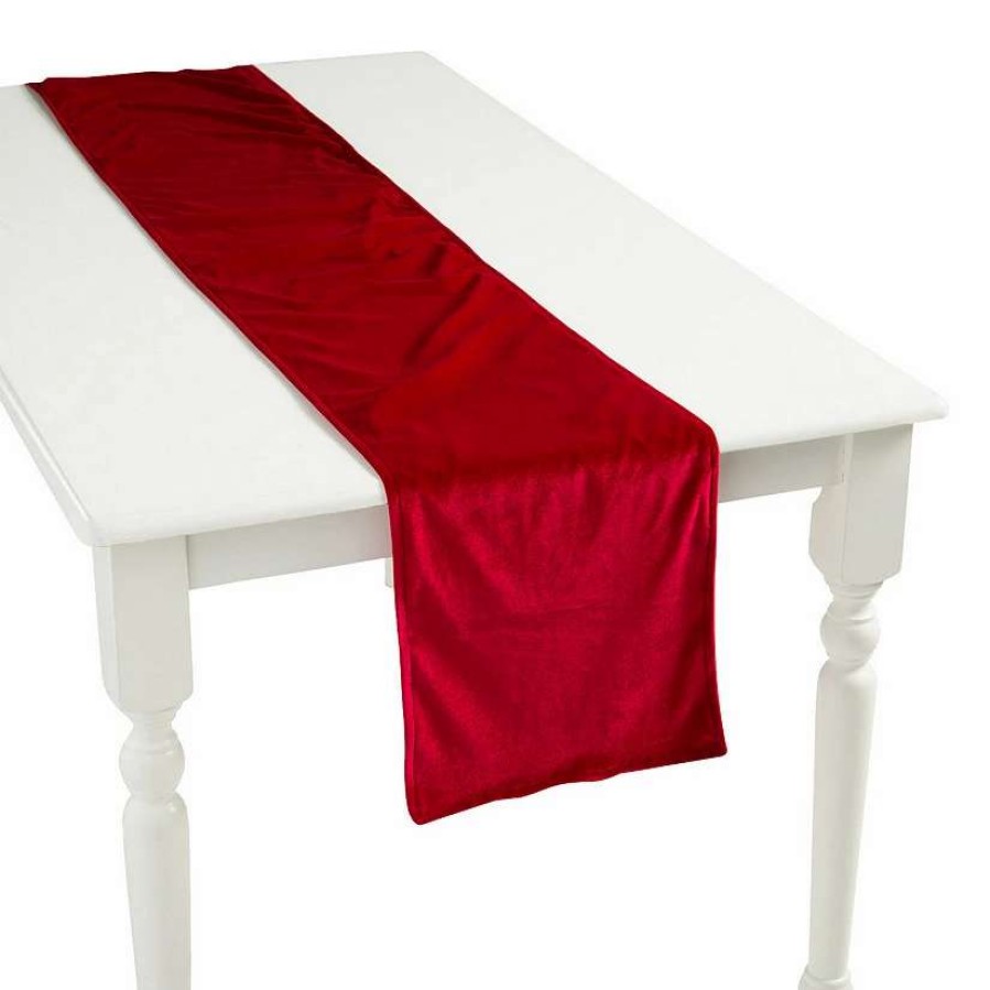 Table Covers * | Top 10 Velvet Table Runner