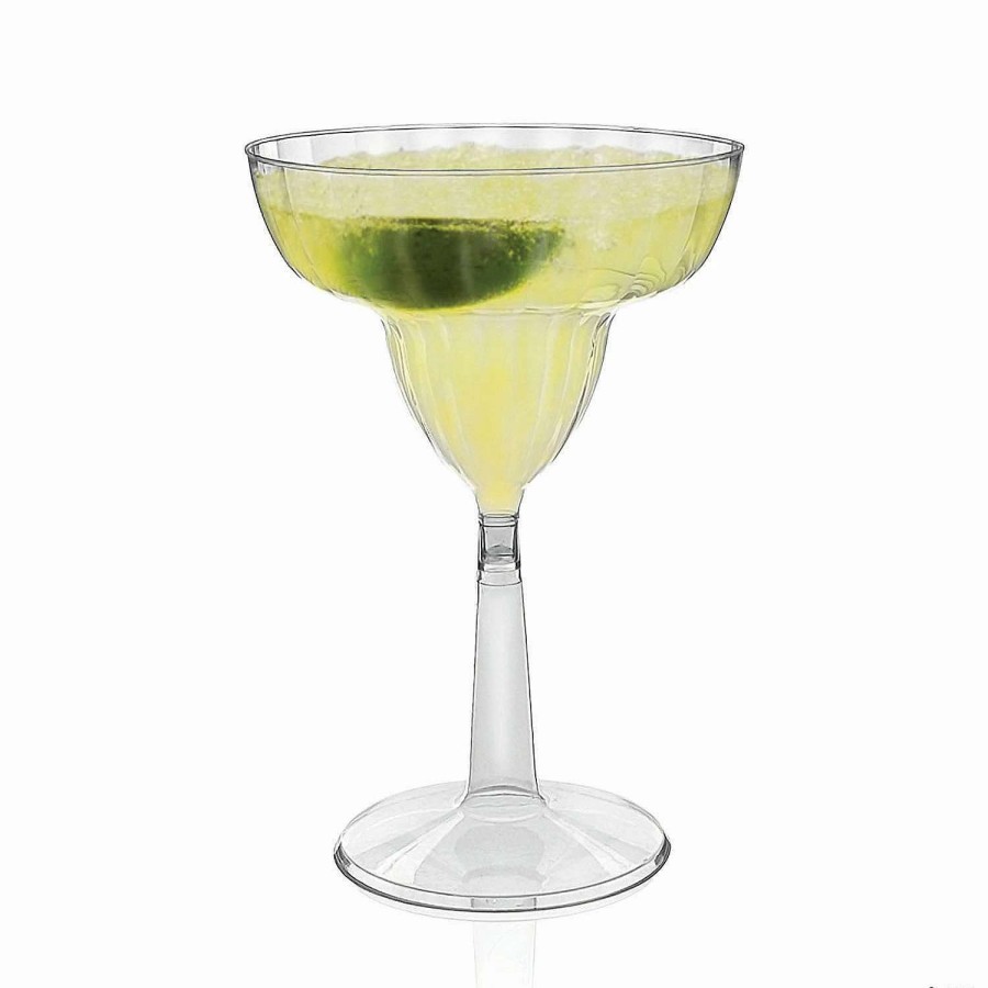 Drinkware * | Discount 12 Oz. Clear Round Disposable Plastic Margarita Cups (36 Cups)