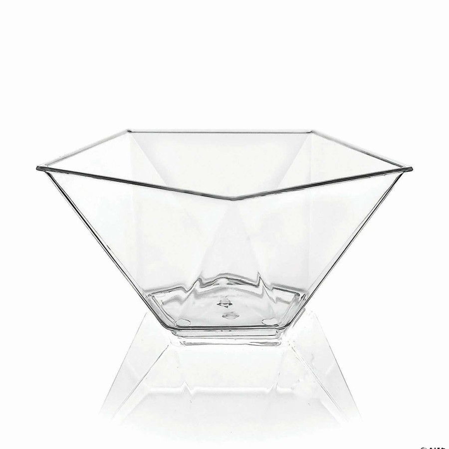 Drinkware * | Best Reviews Of 3.5 Oz. Clear Star Pentagon Disposable Plastic Dessert Cups (168 Cups)