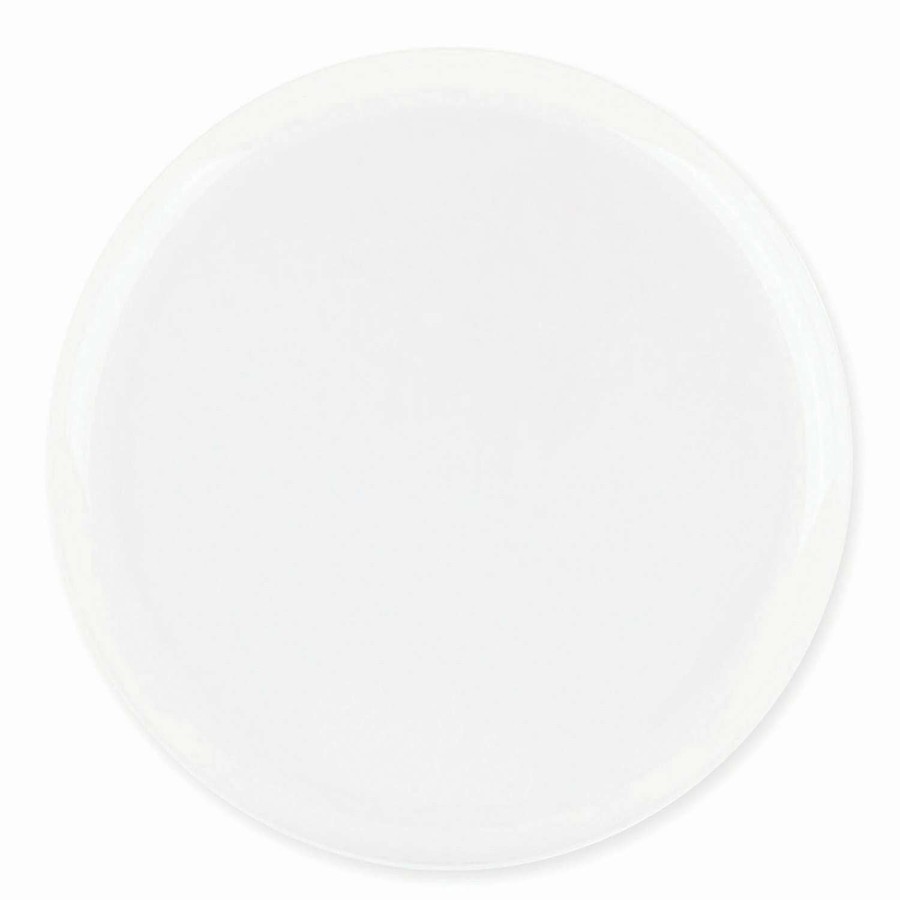 Party Plates * | Wholesale 8.5 White Flat Round Disposable Plastic Appetizer/Salad Plates (120 Plates)