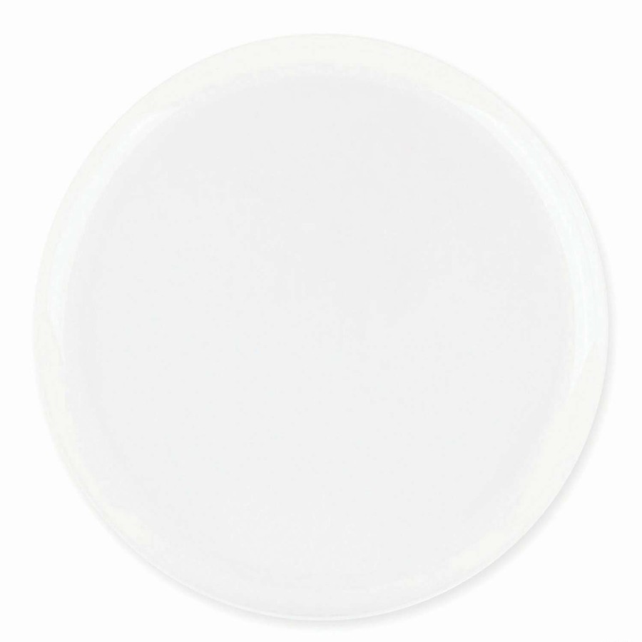 Party Plates * | Buy 6.25 White Flat Round Disposable Plastic Pastry Plates (120 Plates)