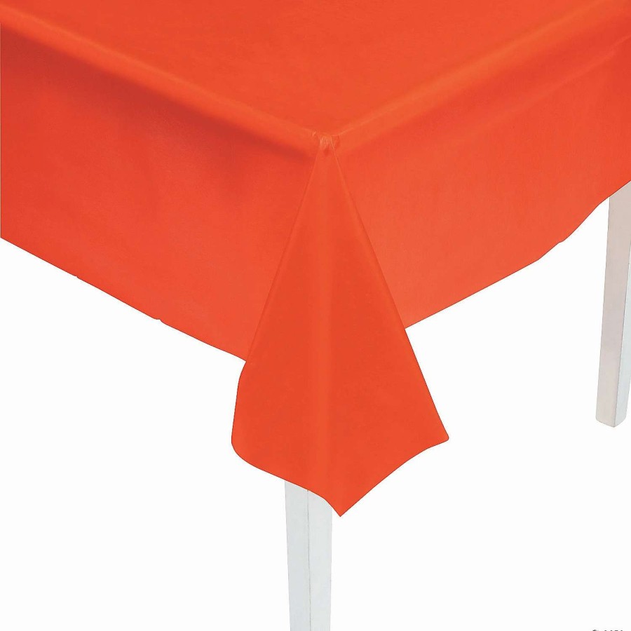 Table Covers * | Top 10 Rectangle Plastic Tablecloth