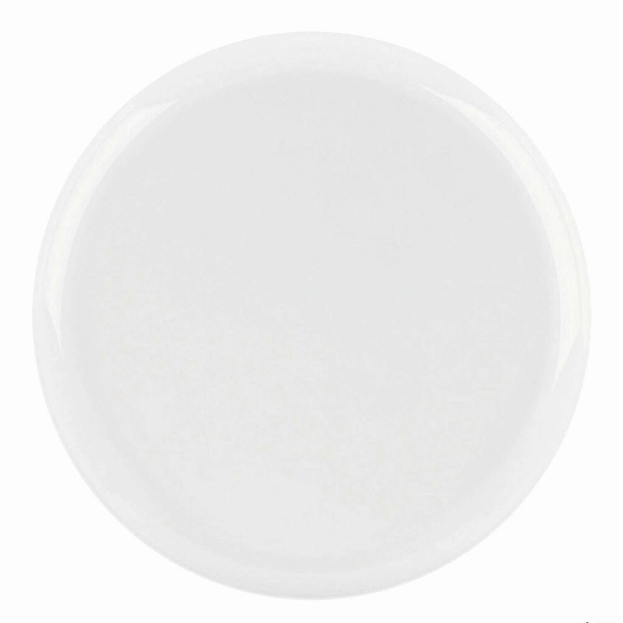 Party Plates * | Outlet 8.5 Clear Flat Round Disposable Plastic Appetizer/Salad Plates (120 Plates)