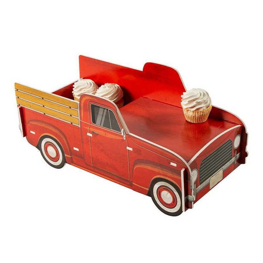 Cake Decorating Supplies * | Deals Vintage Truck Treat Stand