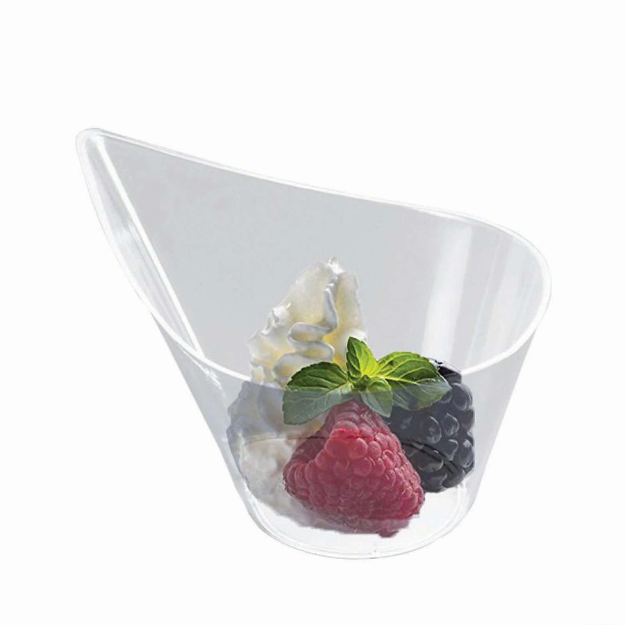 Serveware * | Best Sale Premium 4.375 Clear Teardrop Disposable Plastic Cups (288 Cups)