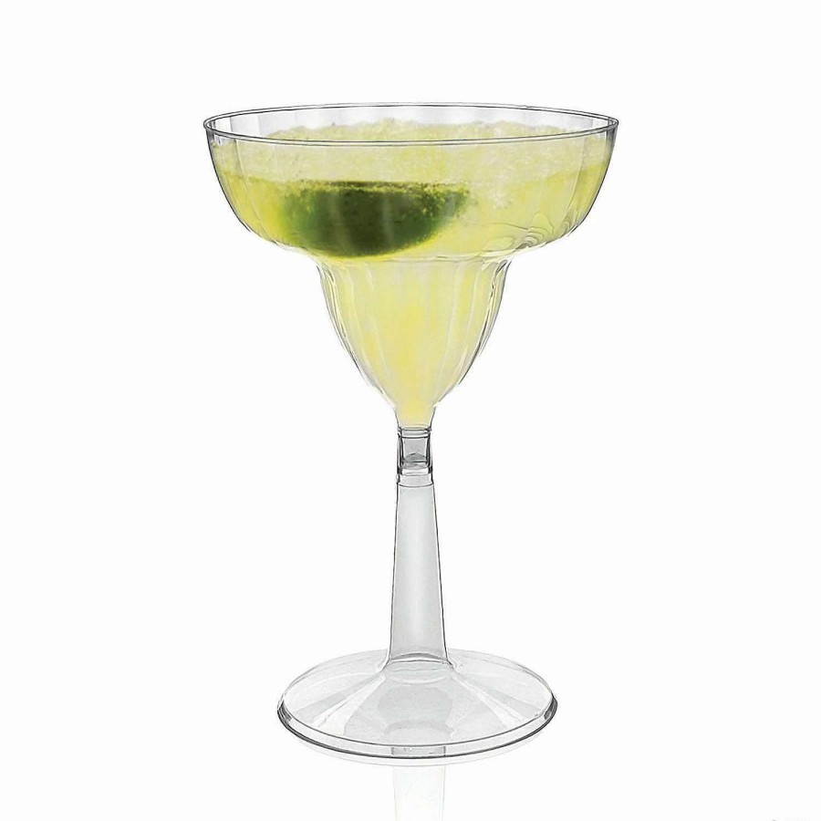 Drinkware * | Top 10 12 Oz. Clear Round Disposable Plastic Margarita Cups (96 Cups)