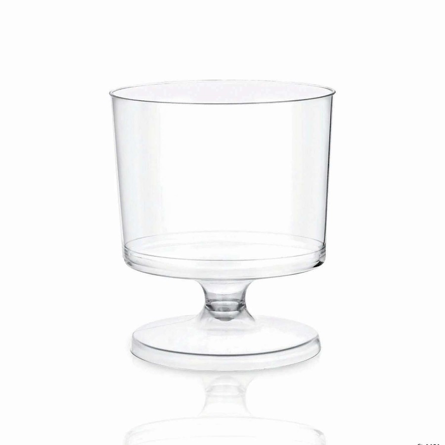 Drinkware * | Top 10 Kaya Collection 2 Oz. Clear Round Plastic Disposable Mini Wine Glasses (480 Glasses)