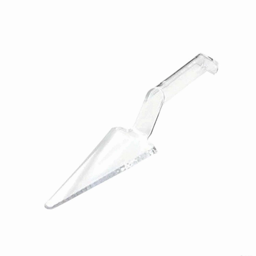 Serveware * | New Kaya Collection Clear Disposable Plastic Cake Cutter/Lifter (60 Cake Cutters)