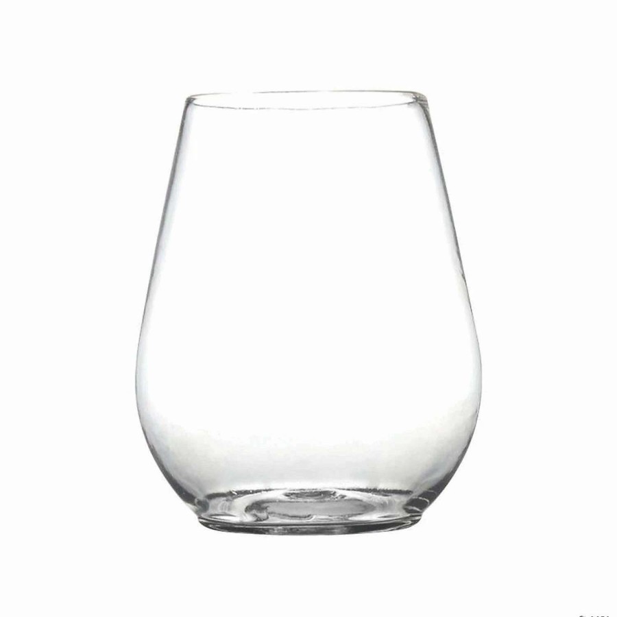 Drinkware * | Best Reviews Of Kaya Collection 4 Oz. Clear Stemless Plastic Mini Goblets 64 Pc.