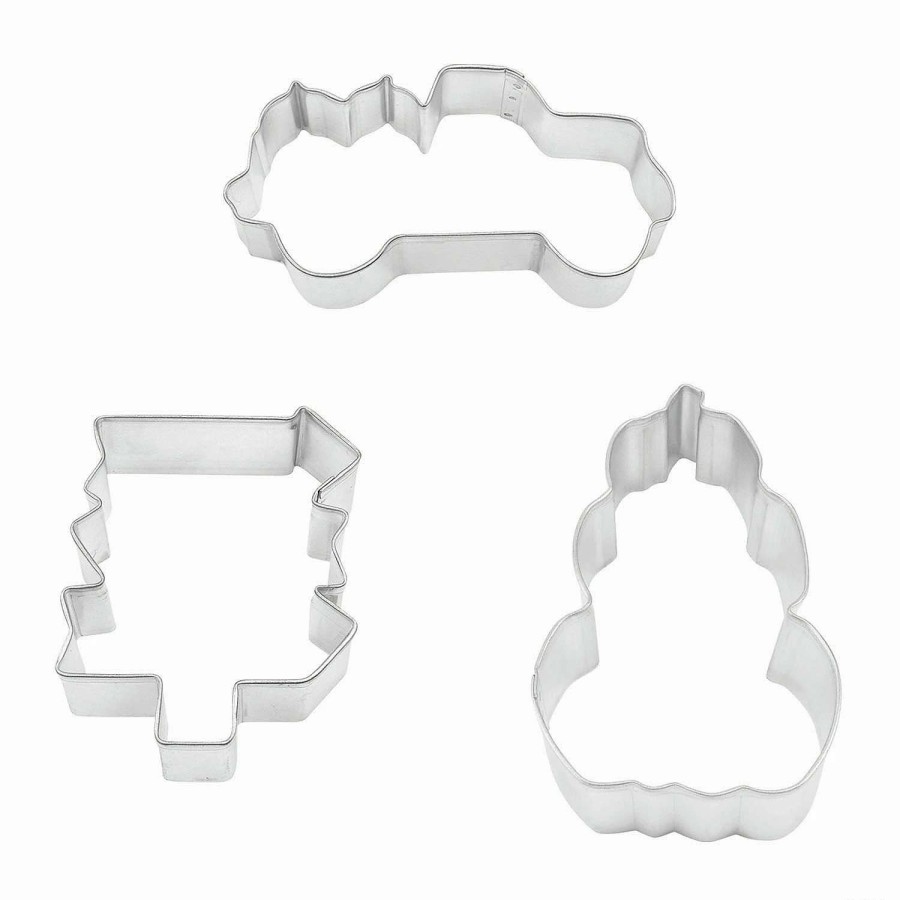 Cake Decorating Supplies * | Best Deal Fall And Thanksgiving 6 Piece Cookie Cutter Set