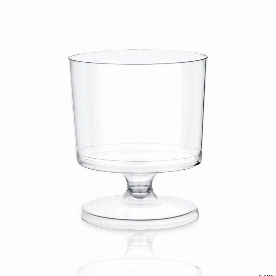 Drinkware * | Buy 2 Oz. Clear Round Plastic Disposable Mini Wine Glasses (220 Glasses)